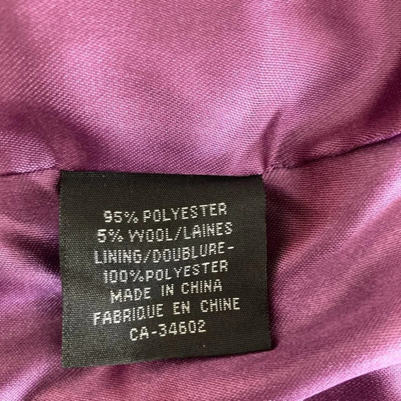 MARIO SERRANI Sz 10 Textured Fabric Jacket Italy Bubble Sleeve Statement Piece - Picture 8 of 8